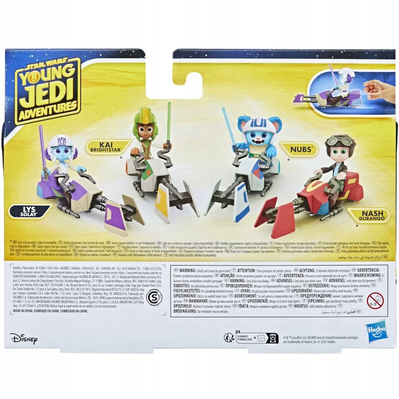 STAR WARS JEDI  AKCJI LYS SOLAY + ŚMIGAC - widok 5 opakowania szczegoly zabawka kolekcja