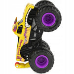 MONSTER JAM TRUCK AUTO TERENOWE SPIN MAS - widok 3 opakowania szczegoly zabawka kolekcja