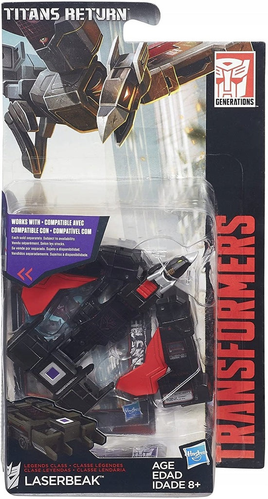 Zabawka TRANSFORMERS TITANS RETURN DECEPTICON LASERBEAK - kolekcjonerska premium zabawki Aseo dla dzieci