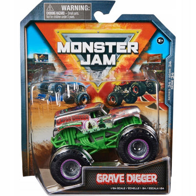 Zabawka MONSTER JAM TRUCK AUTO TERENOWE SPIN MASTER SERIA  - kolekcjonerska premium zabawki Aseo dla dzieci