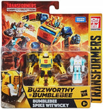 Zabawka TRANSFORMERS BUZZWORTHY BUMBLEBEE SPIKE WITWICKY - kolekcjonerska premium zabawki Aseo dla dzieci