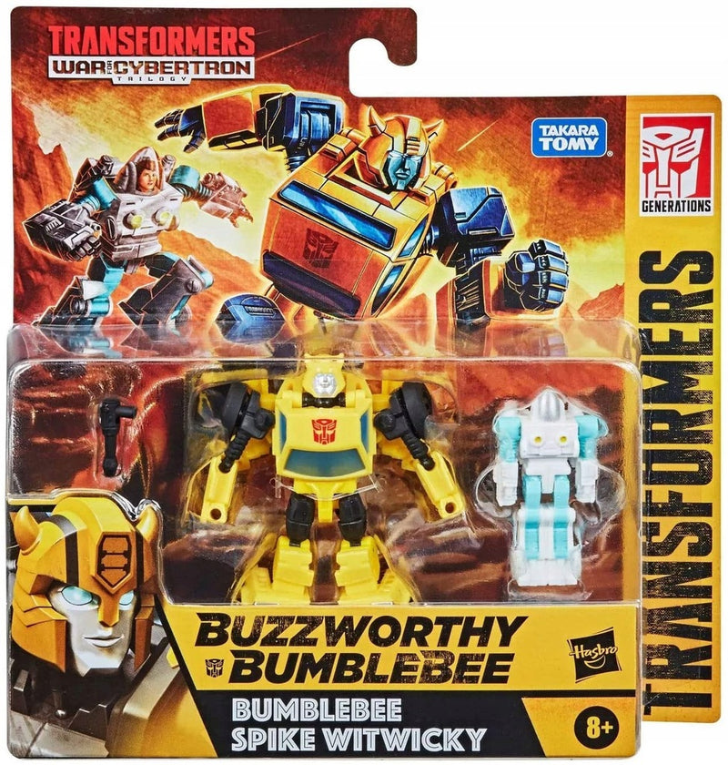 Zabawka TRANSFORMERS BUZZWORTHY BUMBLEBEE SPIKE WITWICKY - kolekcjonerska premium zabawki Aseo dla dzieci