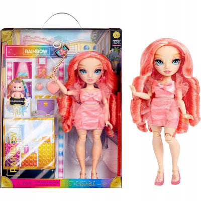 Zabawka RAINBOW HIGH NEW FRIENDS LALKA PINKLY PAIGE - kolekcjonerska premium zabawki Aseo dla dzieci