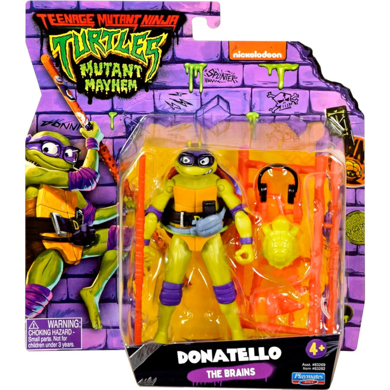 Zabawka WOJOWNICZE ŻÓŁWIE NINJA MUTANT MAYHEM RUCHOMA  THE - kolekcjonerska Playmates premium dla dzieci