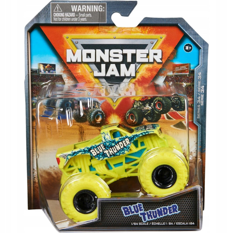 Zabawka MONSTER JAM TRUCK AUTO TERENOWE SPIN MASTER SERIA  - kolekcjonerska premium zabawki Aseo dla dzieci