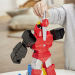 POWER RANGERS MEGA MIGHTIES ROBOT MEGAZO - widok 5 opakowania szczegoly zabawka kolekcja
