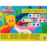 PLAY-DOH CIASTOLINA TĘCZOWE KOLORY ZESTA - widok 3 opakowania szczegoly zabawka kolekcja