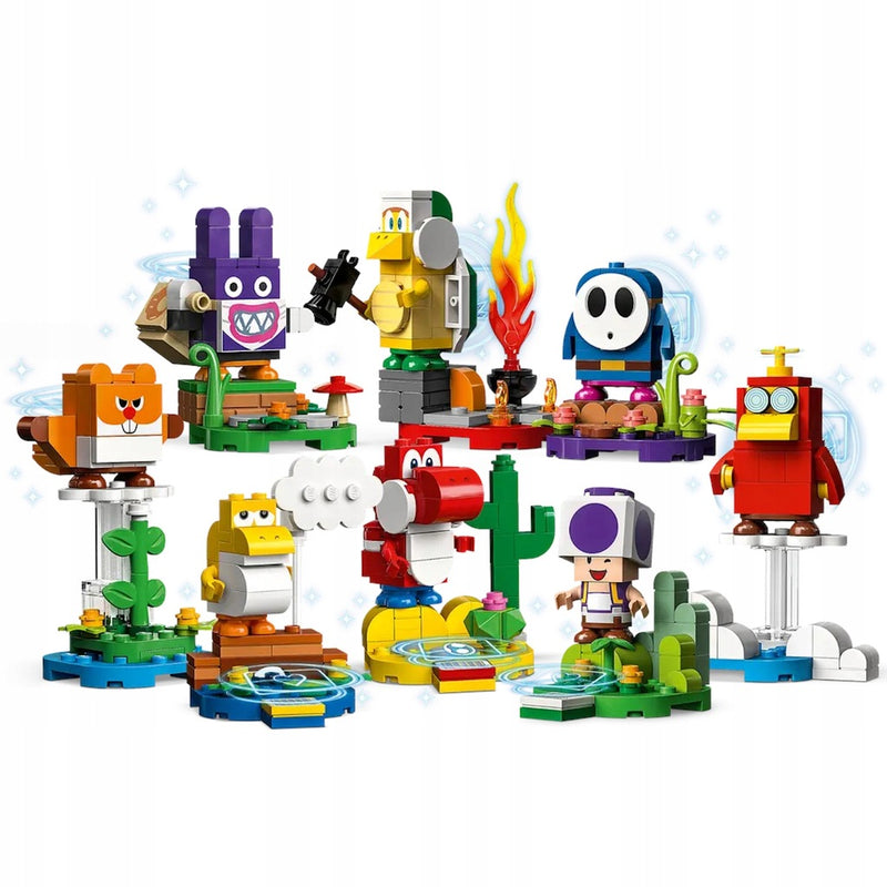LEGO SUPER MARIO  NIESPODZIANKA SERIA 5  - widok 3 opakowania szczegoly zabawka kolekcja