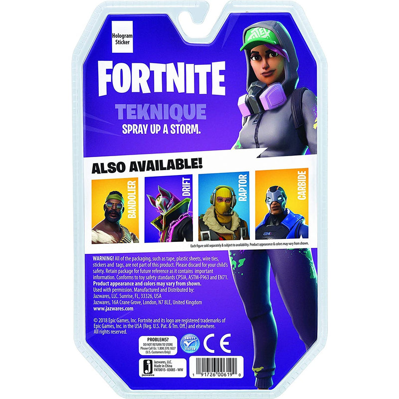 FORTNITE SOLO MODE JAZWARES ORYGINALNA R - widok 2 opakowania Jazwares szczegoly kolekcja