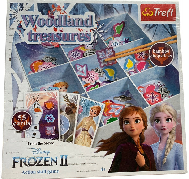 Zabawka FROZEN KRAINA LODU WOODLAND TREASURES GRA PLANSZOW - kolekcjonerska premium zabawki Aseo dla dzieci