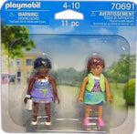 Zabawka PLAYMOBIL 2-PAK DZIEWCZYNY NA ZAKUPACH 70691 - kolekcjonerska premium zabawki Aseo dla dzieci