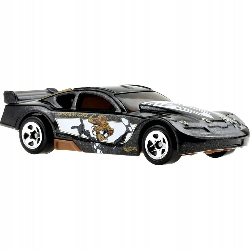 HOT WHEELS MARVEL SPIDER-MAN CHARACTER C - widok 2 opakowania szczegoly zabawka kolekcja