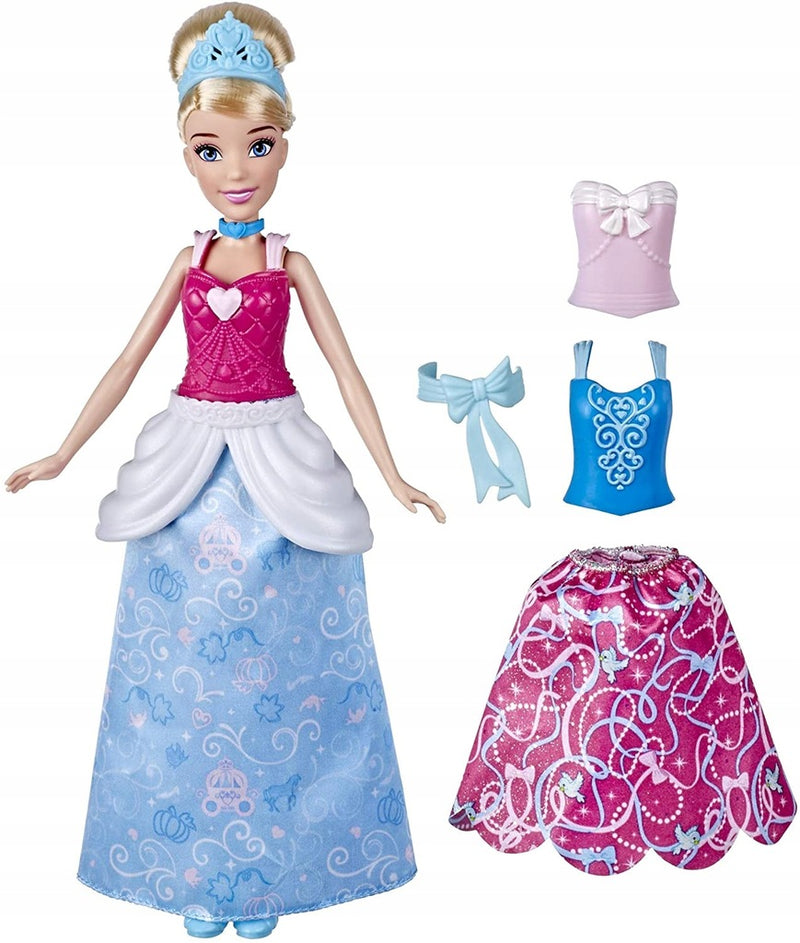 KSIĘŻNICZKI DISNEY LALKA KOPCIUSZEK AKCE - widok 2 opakowania szczegoly zabawka kolekcja