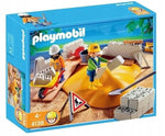 Zabawka KLOCKI PLAYMOBIL CITY PLAC BUDOWY BUDOWA 4138 - kolekcjonerska premium zabawki Aseo dla dzieci