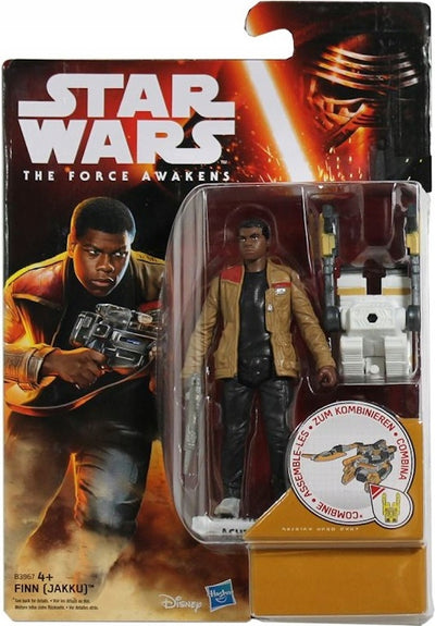 STAR WARS GWIEZDNE WOJNY  FINN (JAKKU) - widok 2 opakowania szczegoly zabawka kolekcja