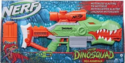 NERF DINOSQUAD WYRZUTNIA REX-RAMPAGE + S - widok 2 opakowania szczegoly zabawka kolekcja