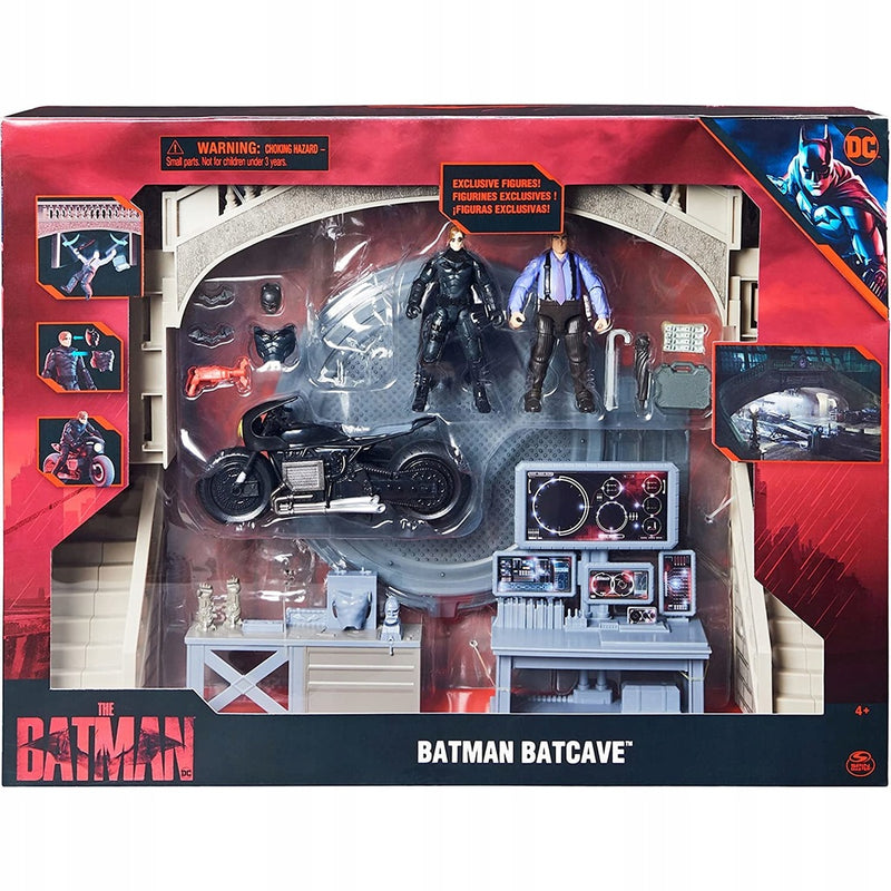 Zabawka BATMAN CENTRUM OPERACYJNE JASKINIA BATMANA BATCAVE - kolekcjonerska premium zabawki Aseo dla dzieci