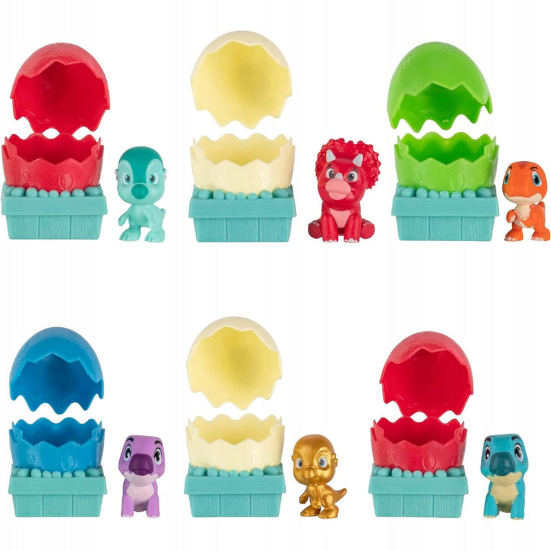 DINO RANCH JAZWARES JAJKO MINI  NIESPODZ - widok 4 opakowania szczegoly zabawka kolekcja