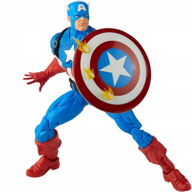 MARVEL LEGENDS RUCHOMA  KAPITAN AMERYKA - widok 5 opakowania szczegoly zabawka kolekcja
