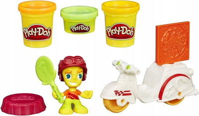 PLAY-DOH TOWN CIASTOLINA ZESTAW DOSTAWCA - widok 2 opakowania szczegoly zabawka kolekcja