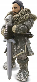 MEGA CONSTRUX BLOKS GRA O TRON JON SNOW  - widok 5 opakowania szczegoly zabawka kolekcja