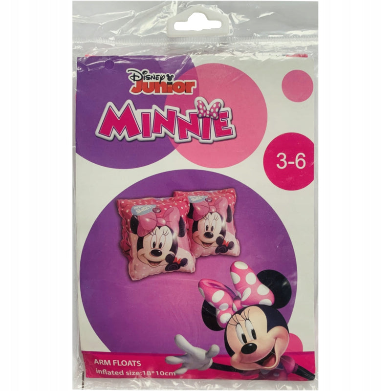 MYSZKA MINNIE RĘKAWKI DO PŁYWANIA DISNEY - widok 2 opakowania szczegoly zabawka kolekcja