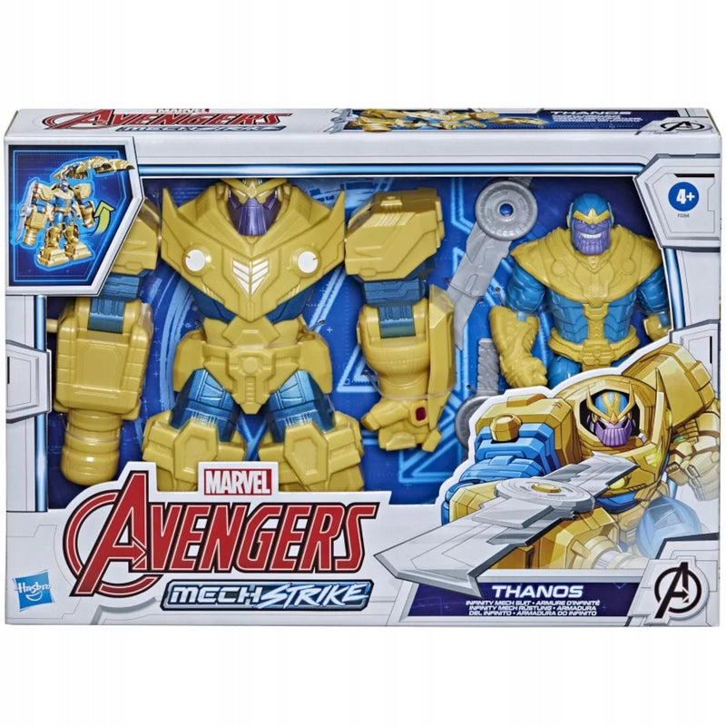 Zabawka MARVEL MECHSTRIKE 2-PAK THANOS + PANCERZ - kolekcjonerska premium zabawki Aseo dla dzieci