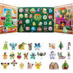 POKEMON KALENDARZ ADWENTOWY ORYGINALNY 1 - widok 2 opakowania Jazwares szczegoly kolekcja
