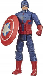 MARVEL AVENGERS RUCHOMA  KAPITAN AMERYKA - widok 3 opakowania szczegoly zabawka kolekcja
