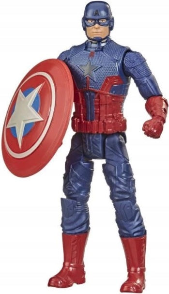 MARVEL AVENGERS RUCHOMA  KAPITAN AMERYKA - widok 3 opakowania szczegoly zabawka kolekcja