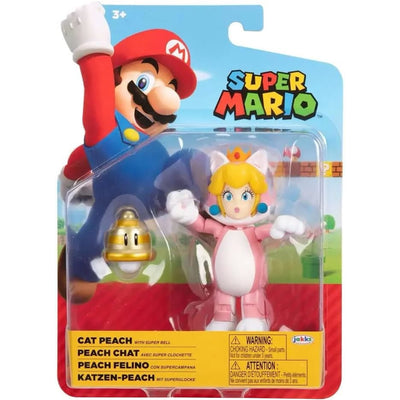 Zabawka SUPER MARIO JAKKS PACIFIC ORYGINALNA RUCHOMA  CAT  - kolekcjonerska premium zabawki Aseo dla dzieci