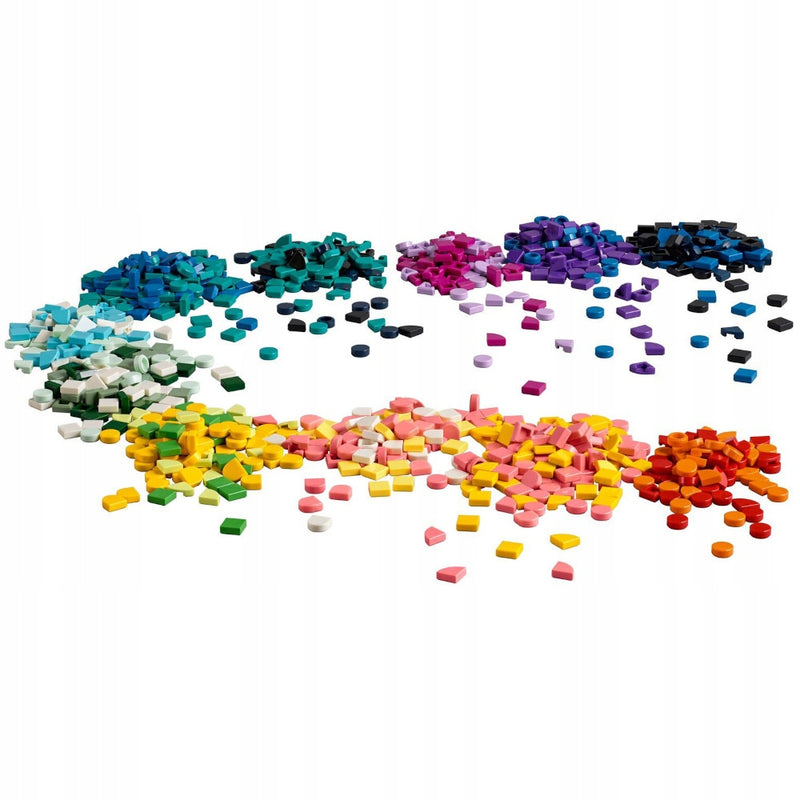 LEGO DOTS ORYGINALNY ZESTAW KLOCKÓW ROZM - widok 2 opakowania szczegoly zabawka kolekcja