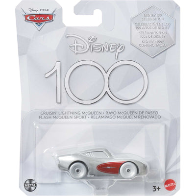Cars Disney 100 Years Celebration Metal Cruisin' Lightning Zygzak Mcqueen
