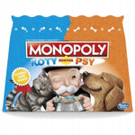 Zabawka MONOPOLY EDYCJA KOTY KONTRA PSY GRA HASBRO - kolekcjonerska premium zabawki Aseo dla dzieci