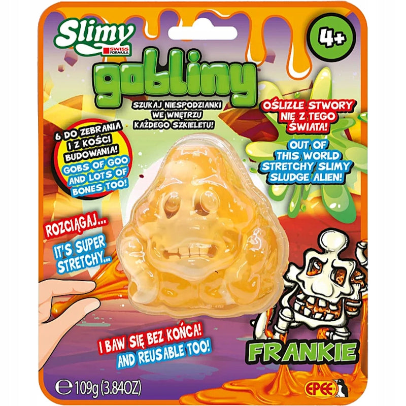 Zabawka SLIMY GOBLINY POMARAŃCZOWY SLIME BLOB EPEE FRANKIE - kolekcjonerska premium zabawki Aseo dla dzieci