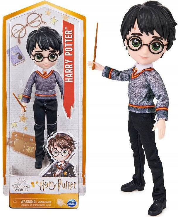 Zabawka HARRY POTTER LALKA  HOGWART RÓŻDŻKA 20cm - kolekcjonerska premium zabawki Aseo dla dzieci