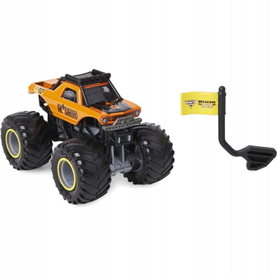 MONSTER JAM TRUCK AUTO TERENOWE 1-PAK BR - widok 2 opakowania szczegoly zabawka kolekcja