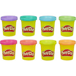 PLAY-DOH CIASTOLINA NEONOWE KOLORY ZESTA - widok 2 opakowania szczegoly zabawka kolekcja