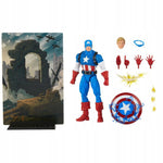 MARVEL LEGENDS RUCHOMA  KAPITAN AMERYKA - widok 8 opakowania szczegoly zabawka kolekcja