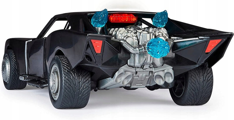 BATMAN DC THE MOVIE POJAZD BATMOBIL + - widok 4 opakowania szczegoly zabawka kolekcja