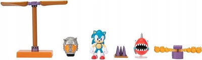 SONIC ZESTAW DIORAMA FLYING BATTERY ZONE - widok 2 opakowania szczegoly zabawka kolekcja