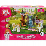 Zabawka KLOCKI ELEFUN MAGIC WORLD MAGICZNY ŚWIAT 8823 - kolekcjonerska premium zabawki Aseo dla dzieci