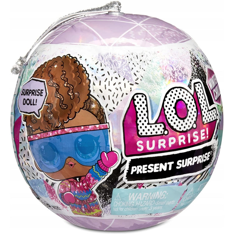 LOL SURPRISE! WINTER CHILL PRESENT SURPR - widok 2 opakowania szczegoly zabawka kolekcja