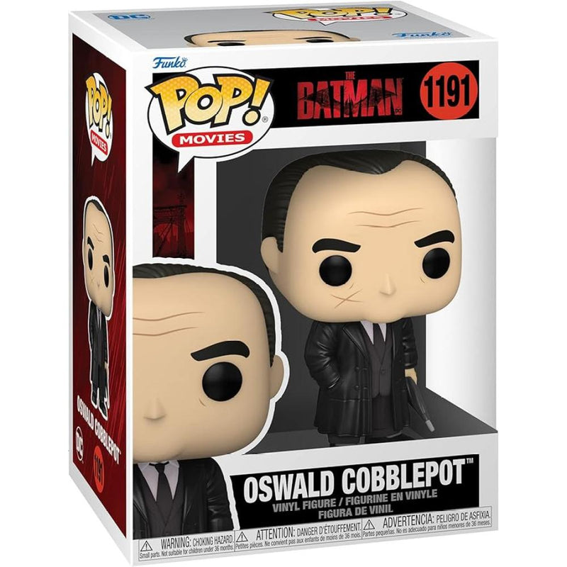 Figurka Funko POP Oswald Cobblepot - The Batman film - kolekcjonerski Penguin Colin Farrell villain 2022