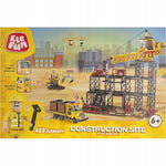 Zabawka KLOCKI ELEFUN CONSTRUCTION SITE PLAC BUDOWY J5680A - kolekcjonerska premium zabawki Aseo dla dzieci