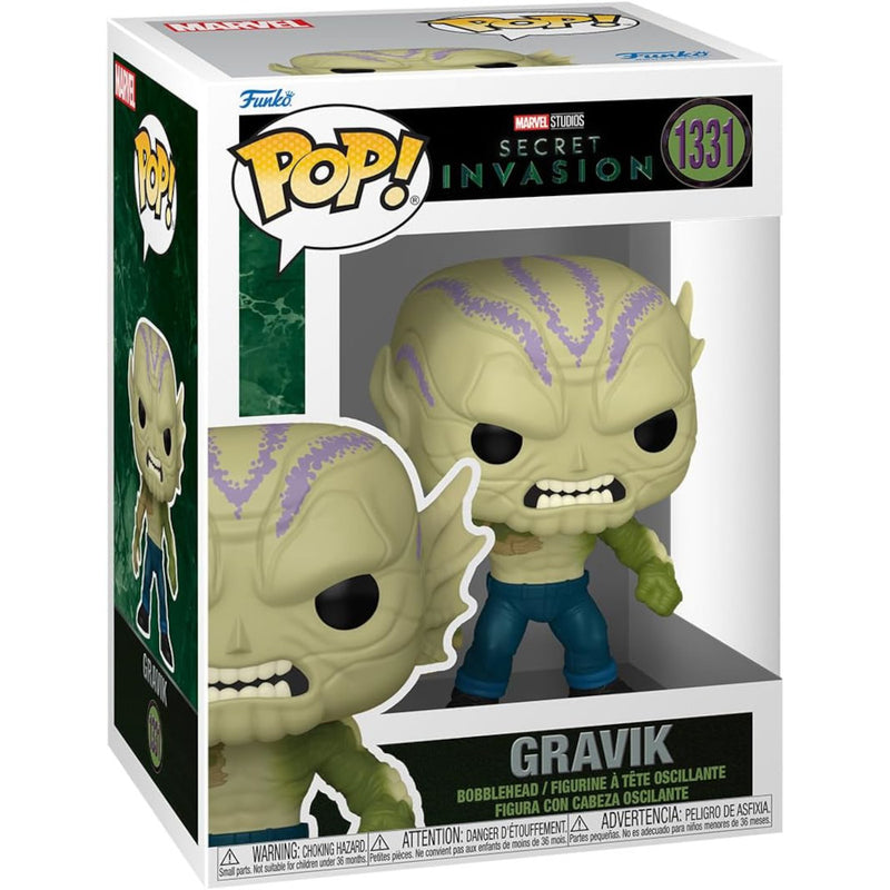 Figurka Funko POP MARVEL STUDIOS SECRET INVASION BOBBLE-HEAD  GRAVIK - kolekcjonerska premium SEO optimized fi