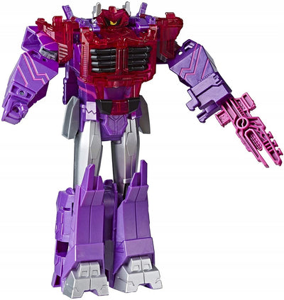 TRANSFORMERS BUMBLEBEE DECEPTICON SHOCKW - widok 2 opakowania szczegoly zabawka kolekcja