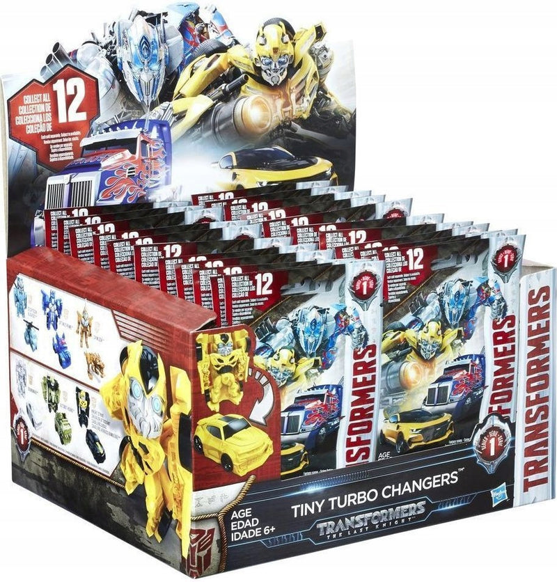 TRANSFORMERS LAST KNIGHT SASZETKA NIESPO - widok 2 opakowania szczegoly zabawka kolekcja