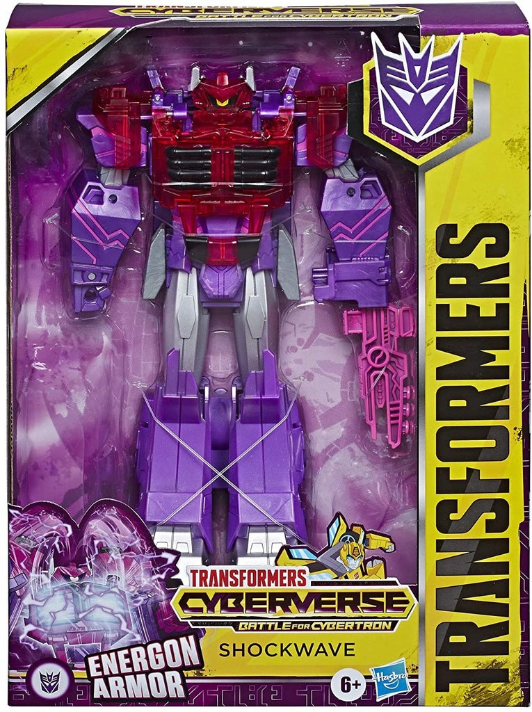 Zabawka TRANSFORMERS BUMBLEBEE DECEPTICON SHOCKWAVE HASBRO - kolekcjonerska premium zabawki Aseo dla dzieci