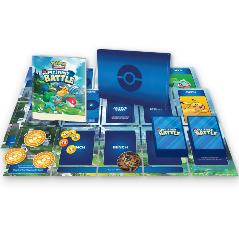 POKEMON TCG TRADING CARD GAME MY FIRST B - widok 2 Pokemon TCG opakowanie szczegoly collectible